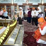 मुख्यमंत्री धामी ने प्रेमनगर स्थित गुरुद्वारा में माथा टेका