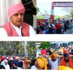 शुक्रवार को संगतें कंधों पर नए ध्वज दण्ड को लेकरएसजीआरआर बाम्बे बाग से श्री दरबार साहिब लेकर आएंगी