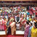 मुख्यमंत्री धामी ने कहा कि आज की महिला गाँव की पंचायत में विकास की योजनाएँ बनाने वाली जनप्रतिनिधि भी है, तो देश की संसद में नीति निर्धारण करने की क्षमता रखने वाली सशक्त नेतृत्वकर्ता भी है